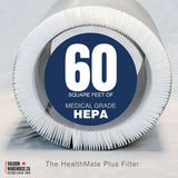 Austin Air Healthmate Plus Filter -  Black