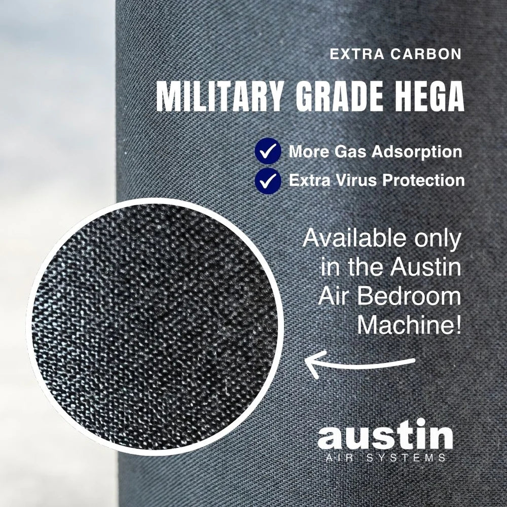 Austin Air Bedroom Machine Filter - Black