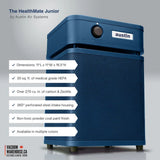Austin Air HealthMate Junior Air Purifier - Sandstone