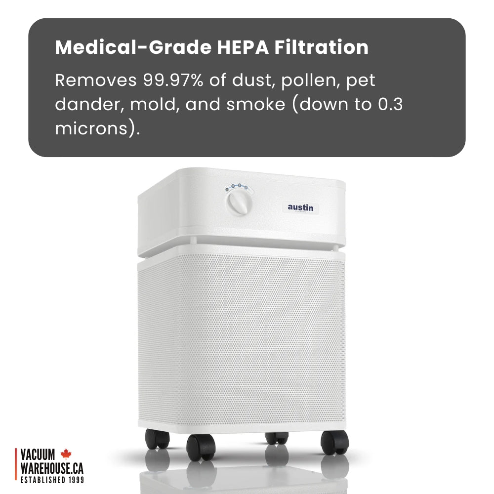 Austin Air HealthMate Plus Air Purifier - White