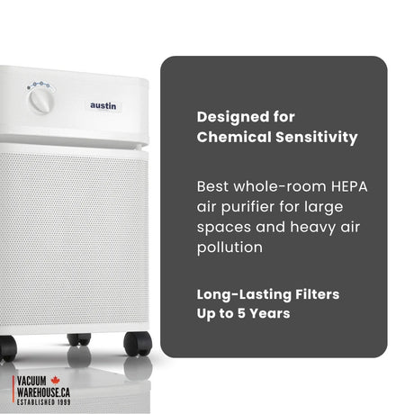 Austin Air HealthMate Plus Air Purifier - White