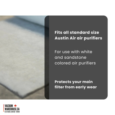 Austin Air Standard Pre Filter - White