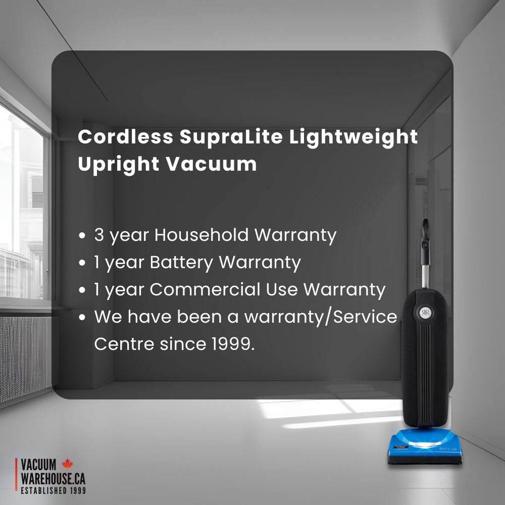 SupraLite Cordless Lightweight Upright Vacuum
