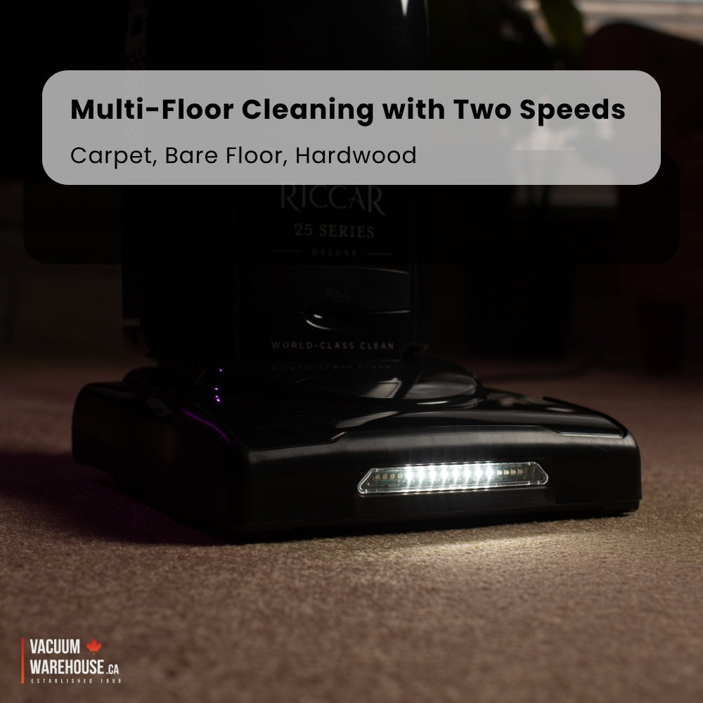 R25 Deluxe Clean Air Upright Vacuum