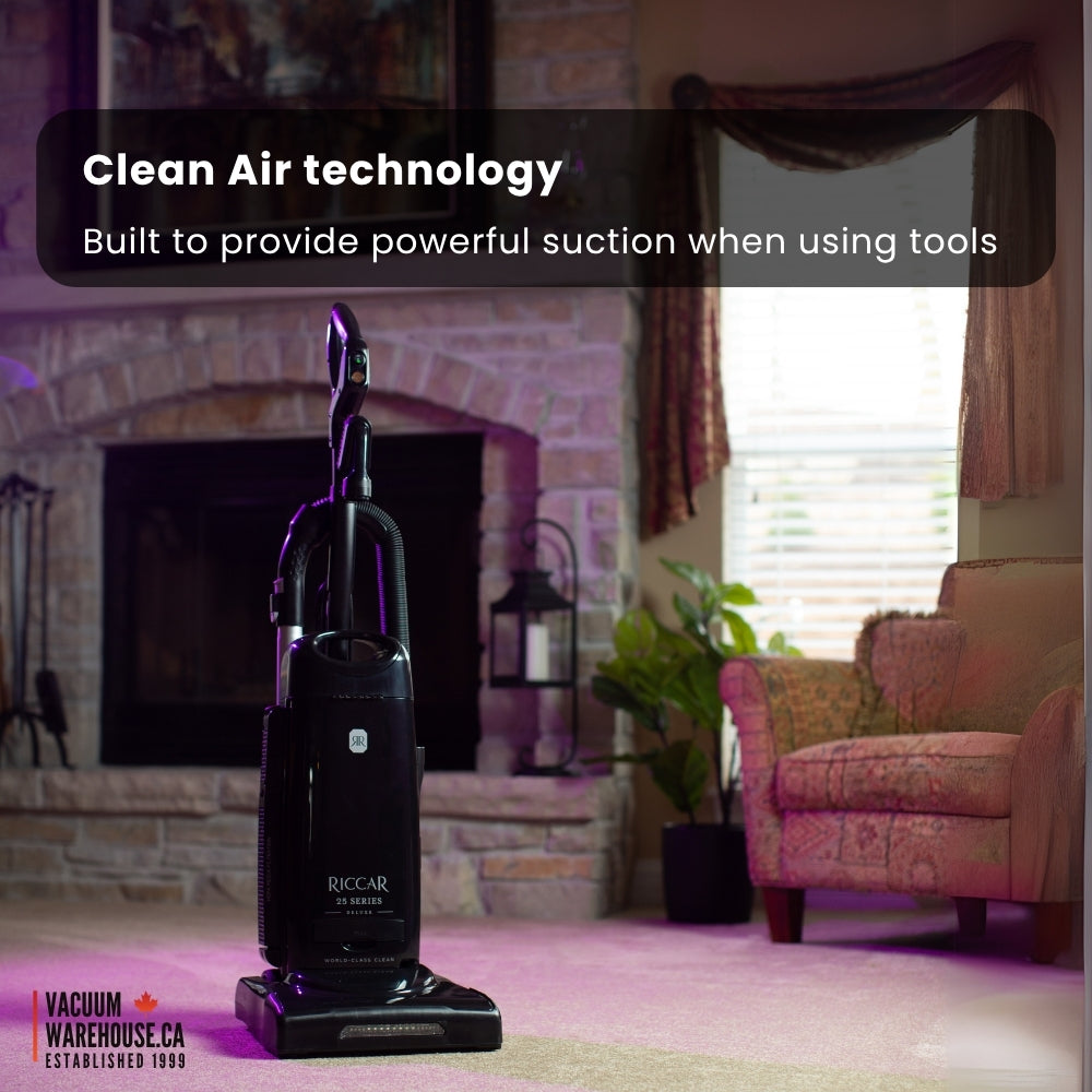 R25 Deluxe Clean Air Upright Vacuum