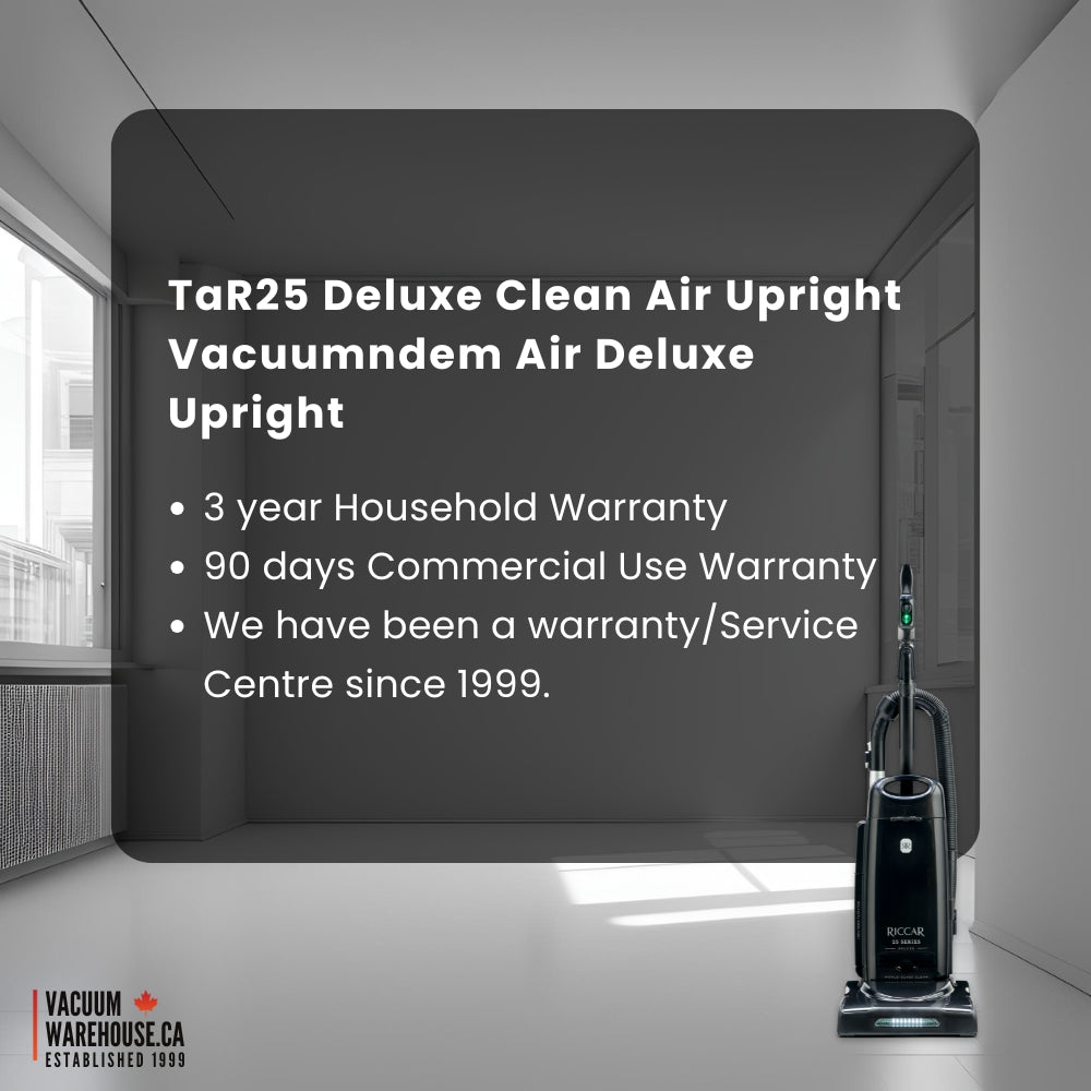 R25 Deluxe Clean Air Upright Vacuum