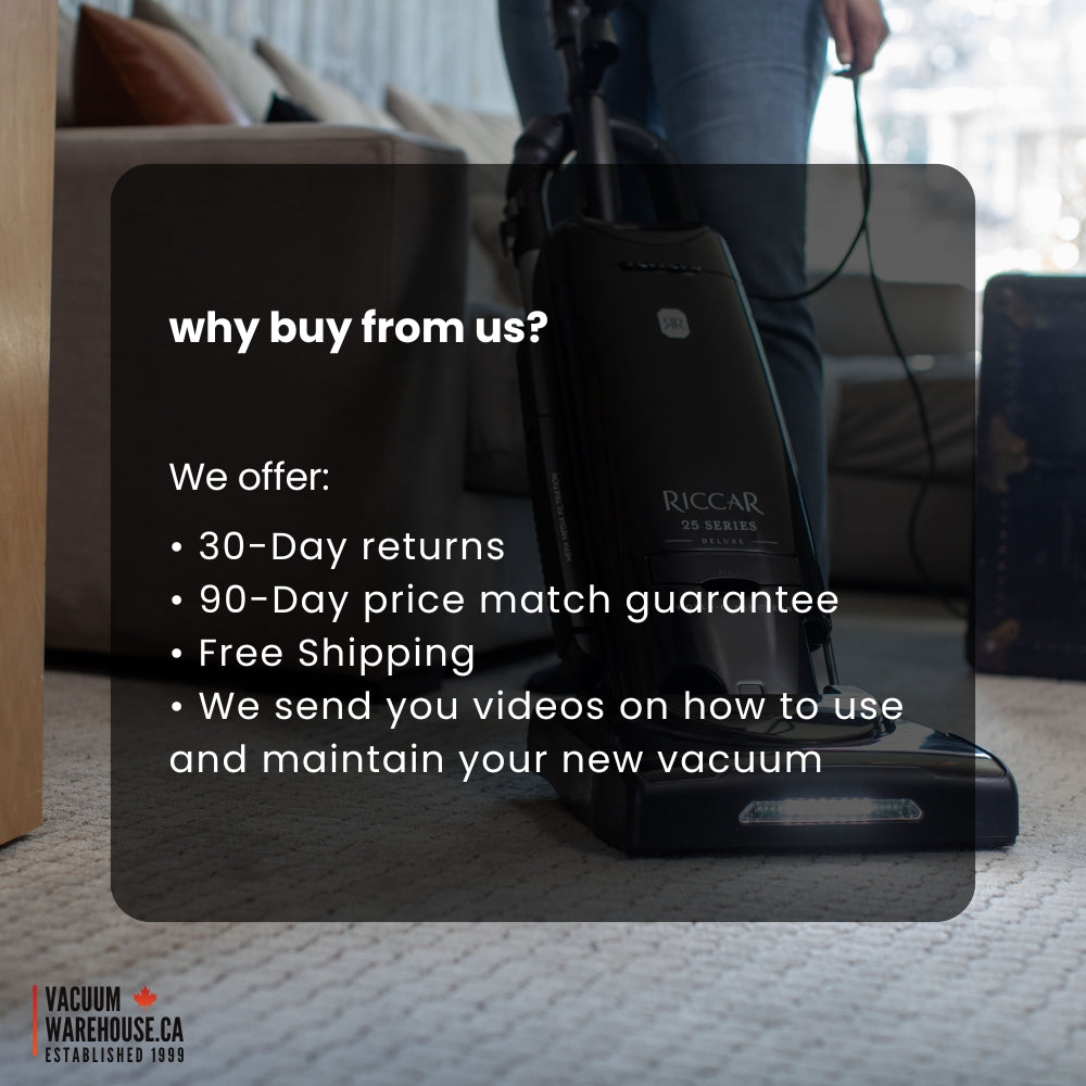 R25 Deluxe Clean Air Upright Vacuum