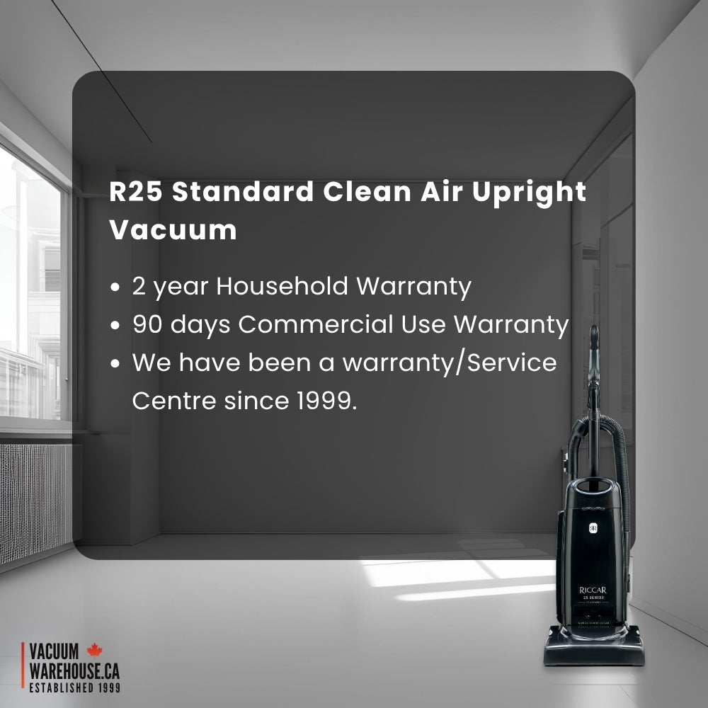 R25 Standard Clean Air Upright Vacuum