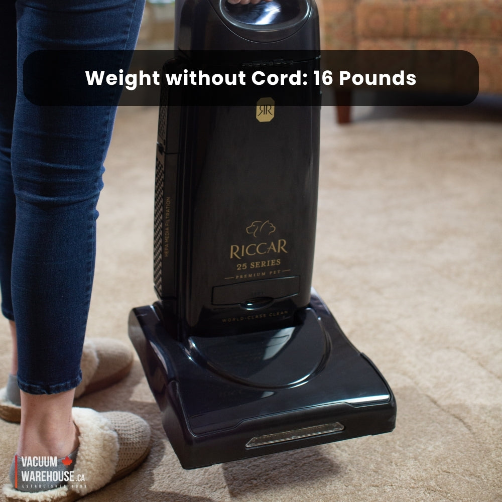 Riccar 25 Series Premium Pet Clean Air Upright Vacuum