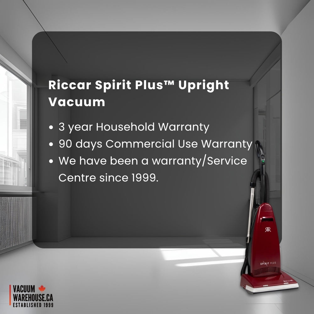Riccar Spirit Plus™ Upright Vacuum