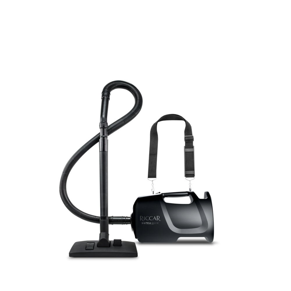 SupraQuik Portable Canister Vacuum with Shoulder Strap