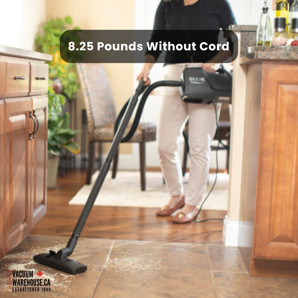 SupraQuik Portable Canister Vacuum with Shoulder Strap