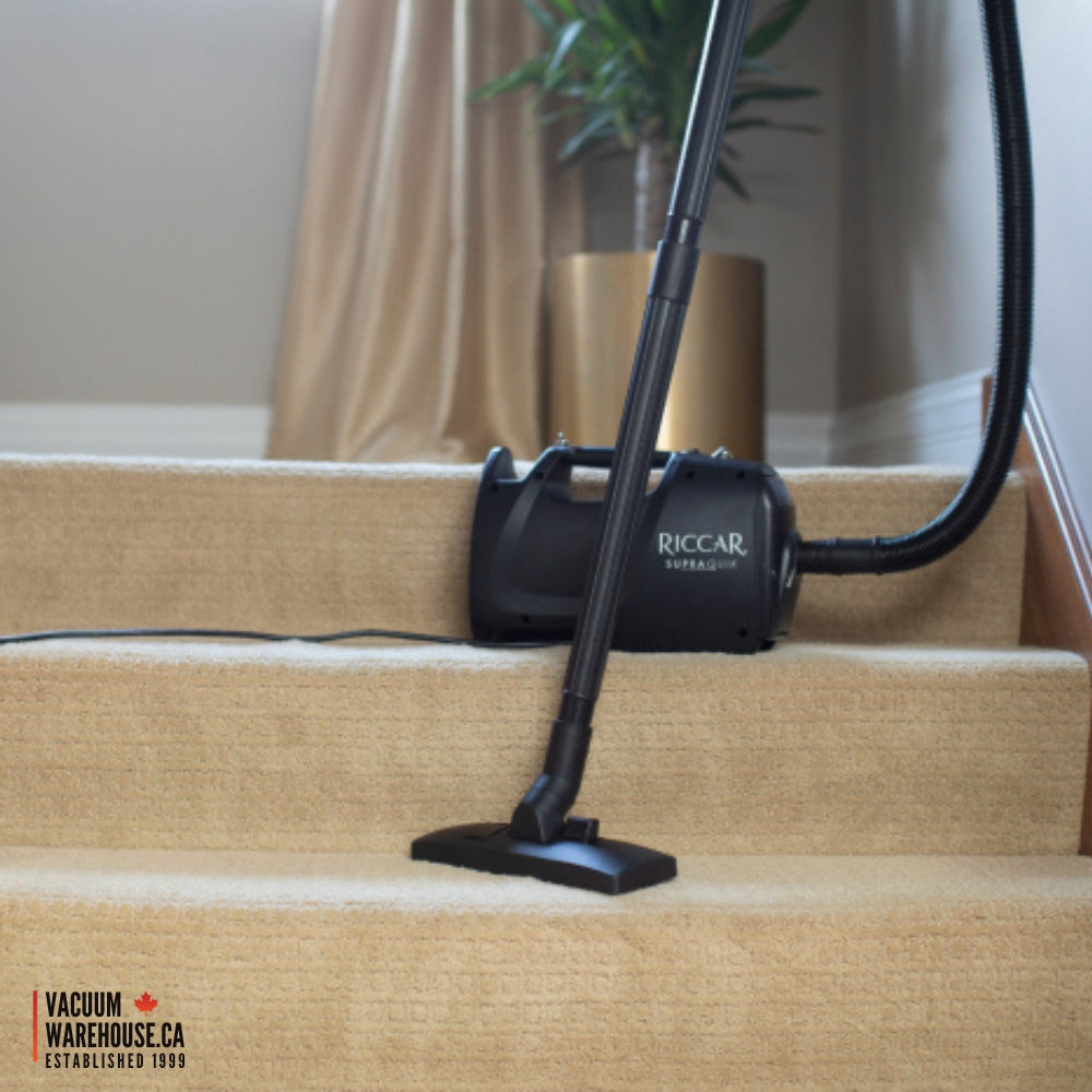SupraQuik Portable Canister Vacuum with Shoulder Strap