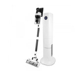 Cordless Stick Vacuum Cleaner with Charging Station - SERENITY - 25.9 V Battery - White