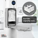 Cordless Stick Vacuum Cleaner with Charging Station - SERENITY - 25.9 V Battery - White