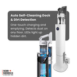 Cordless Stick Vacuum Cleaner with Charging Station - SERENITY - 25.9 V Battery - White