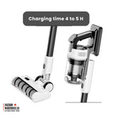 Cordless Stick Vacuum Cleaner with Charging Station - SERENITY - 25.9 V Battery - White