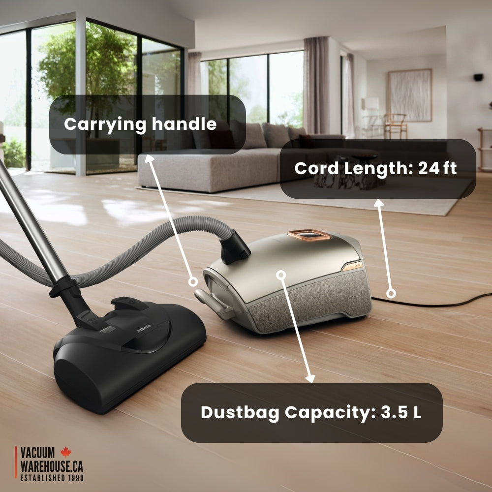 Miele Guard L1 Electro Vacuum Cleaner - Titanium Pearlfinish