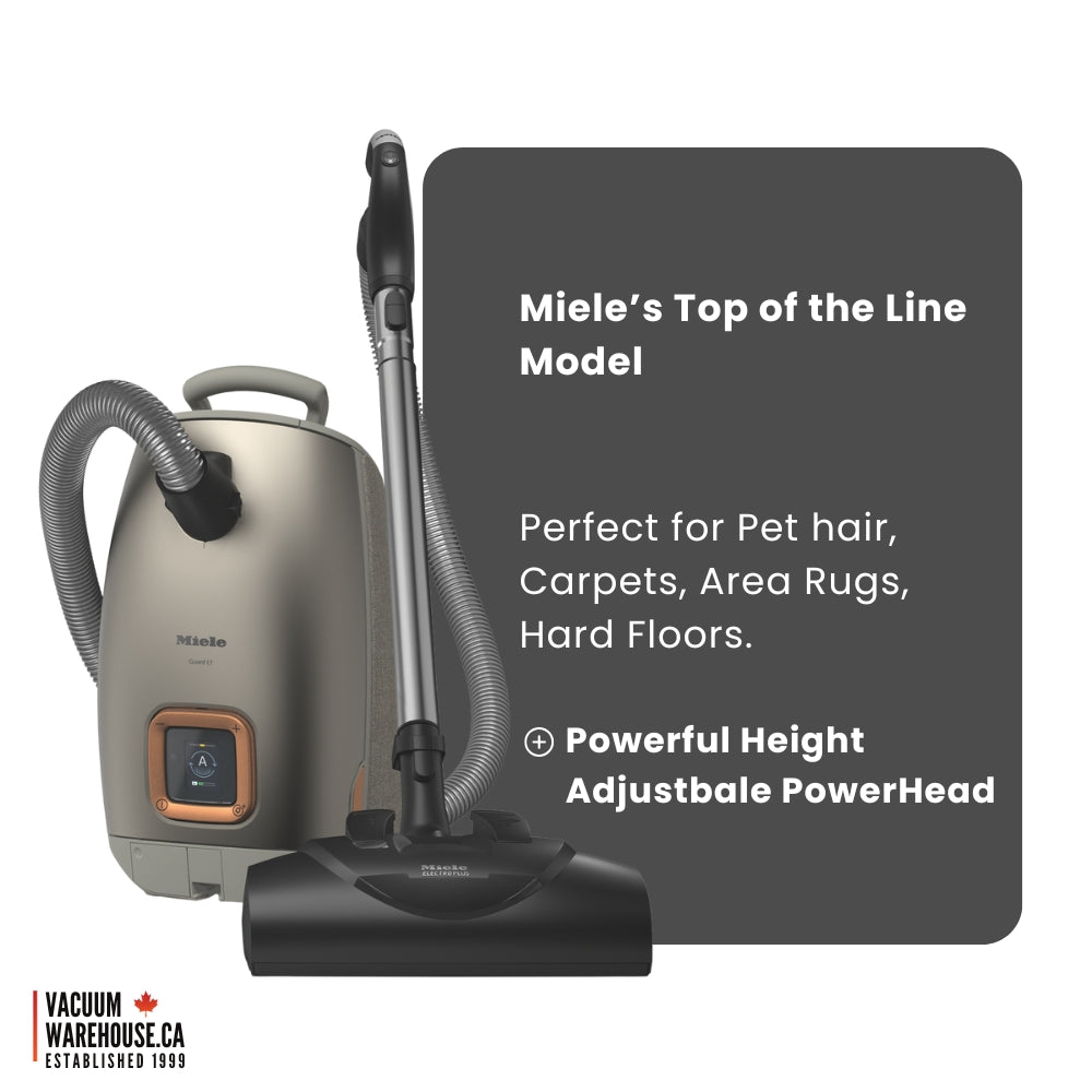 Miele Guard L1 Electro Vacuum Cleaner - Titanium Pearlfinish