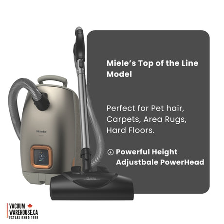 Miele Guard L1 Electro Vacuum Cleaner - Titanium Pearlfinish