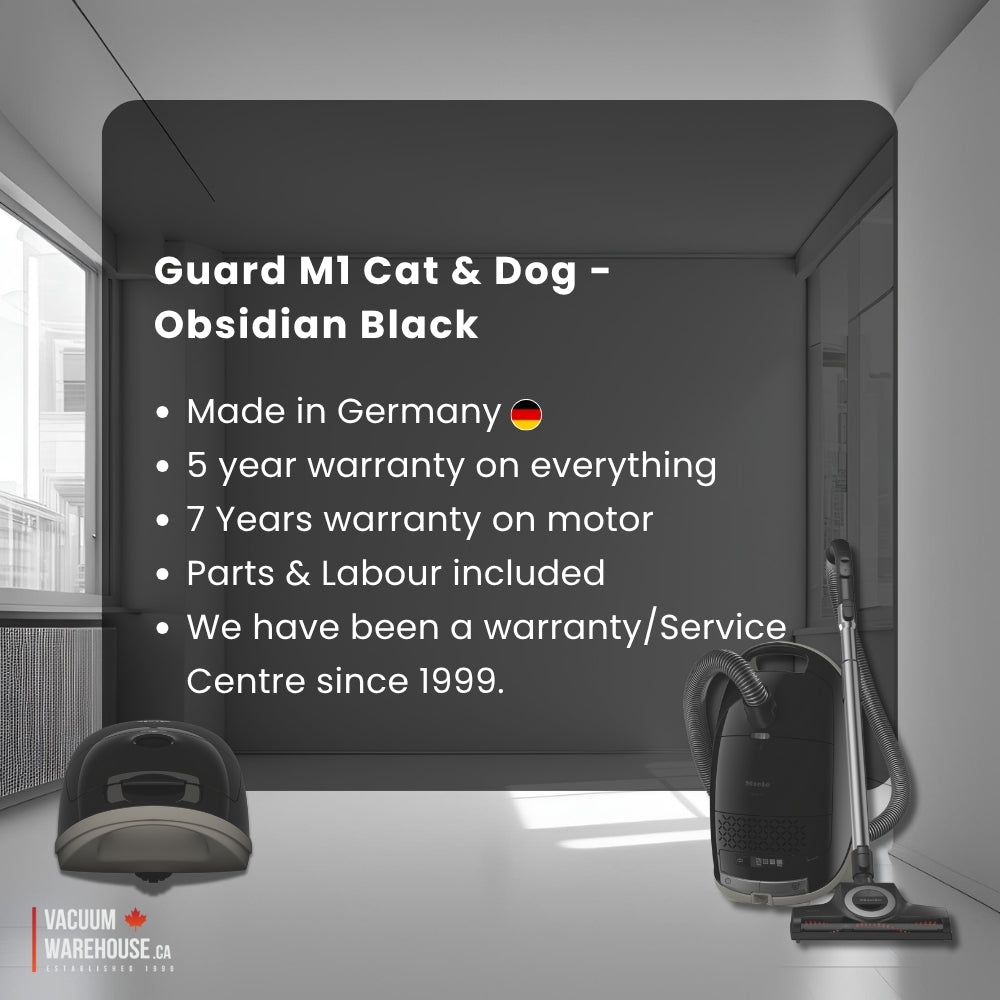 Miele Guard M1 Cat and Dog Vacuum Cleaner - Obsidian Black