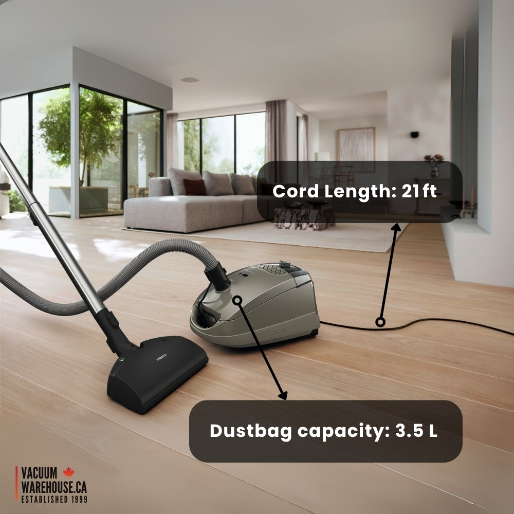 Miele Guard S1 Electro Vacuum Cleaner - Casa grey