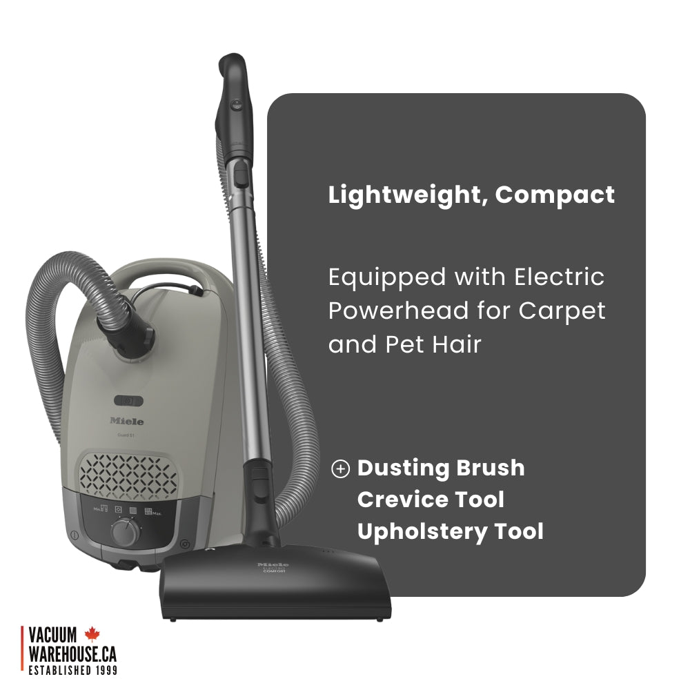 Miele Guard S1 Electro Vacuum Cleaner - Casa grey