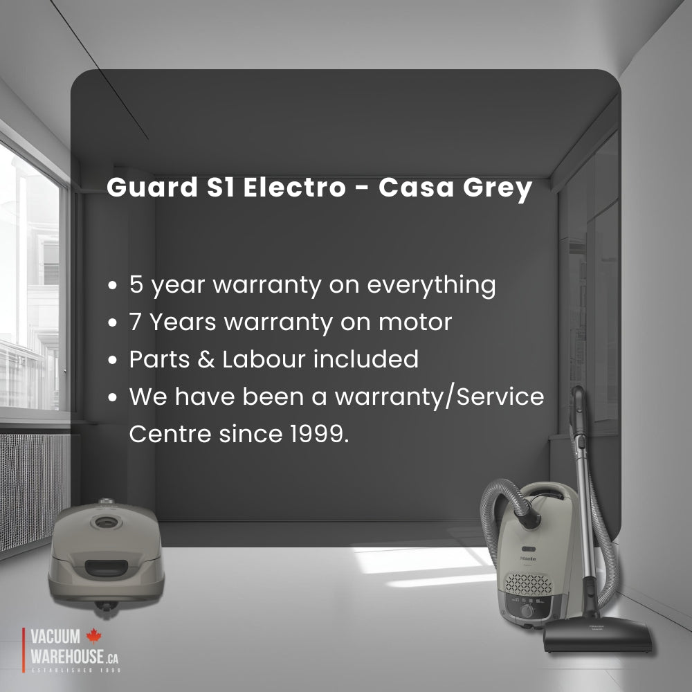 Miele Guard S1 Electro Vacuum Cleaner - Casa grey