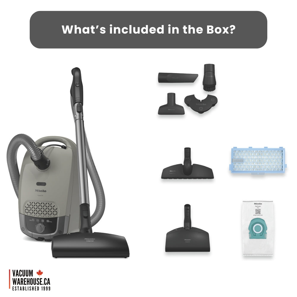 Miele Guard S1 Electro Vacuum Cleaner - Casa grey