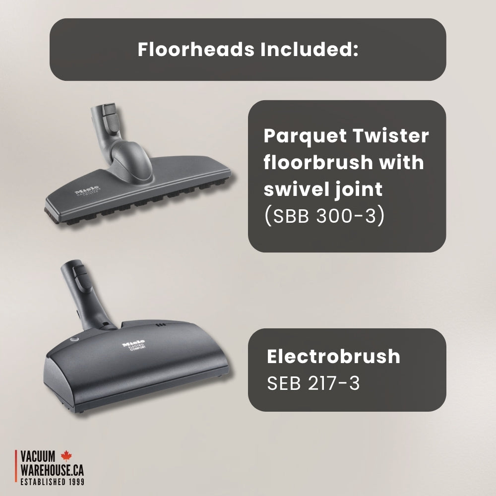 Miele Guard S1 Electro Vacuum Cleaner - Casa grey