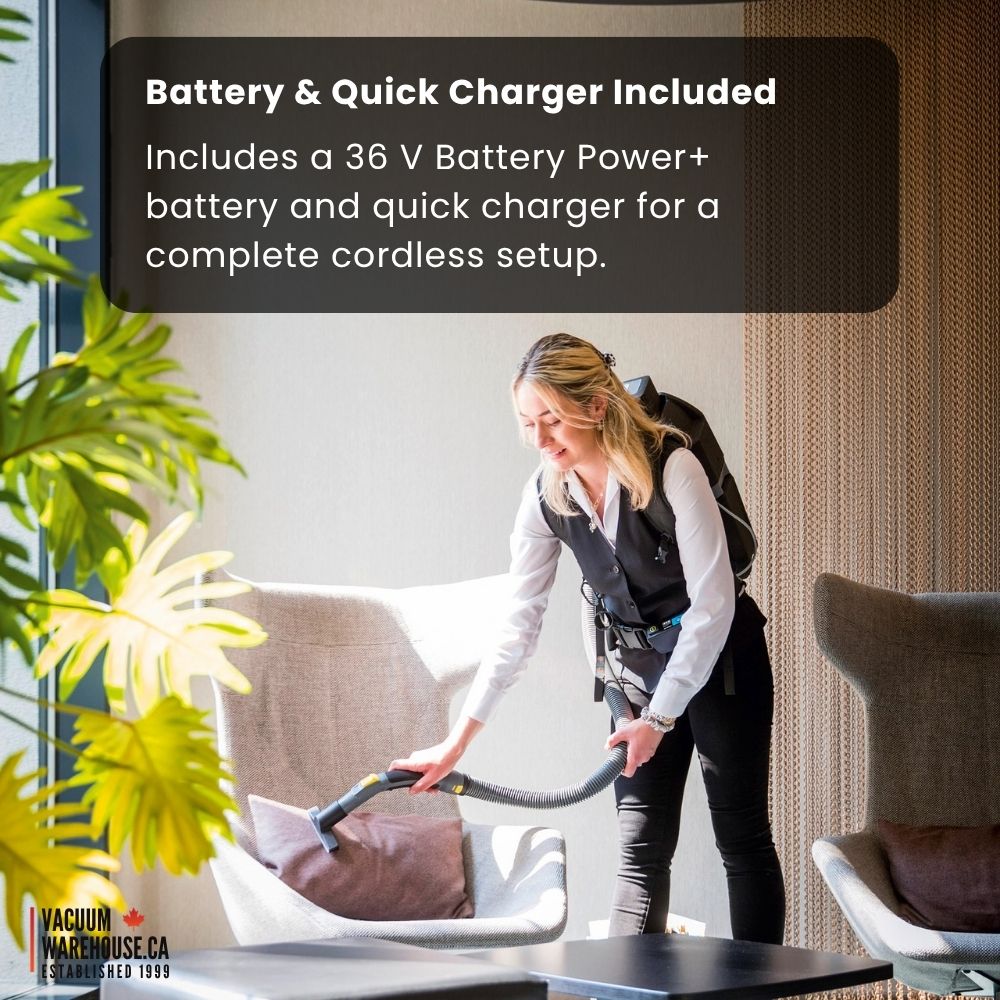 Karcher BVL 5/1 Bp Pack Cordless Backpack Vacuum