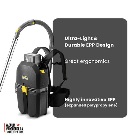 Karcher BVL 5/1 Bp Pack Cordless Backpack Vacuum