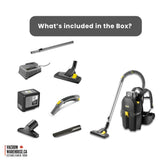 Karcher BVL 5/1 Bp Pack Cordless Backpack Vacuum