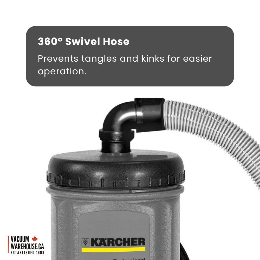 Karcher BV 11/1 Vac Pac HEPA 10 Backpack Vacuum
