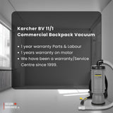 Karcher BV 11/1 Vac Pac HEPA 10 Backpack Vacuum