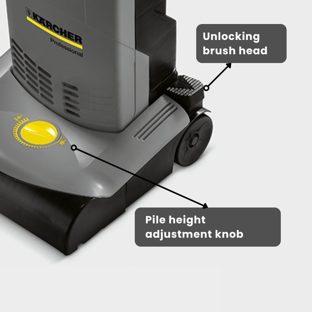 Karcher CV 30/1 Comemrcial Upright Vacuum Cleaner