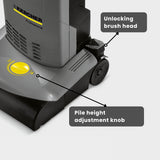 Karcher CV 30/1 Comemrcial Upright Vacuum Cleaner