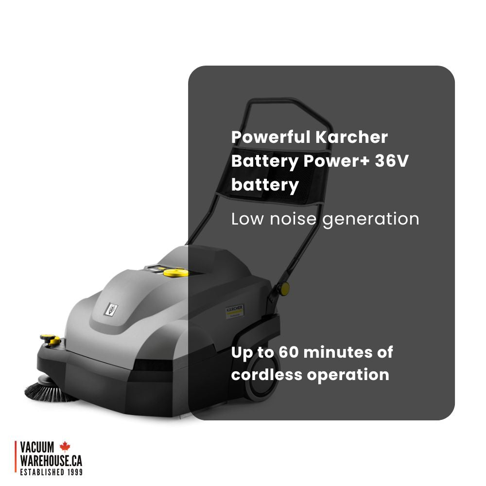Karcher CVS 65/1 Bp Pack Carpet Vacuum Sweeper