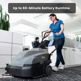 Karcher CVS 65/1 Bp Pack Carpet Vacuum Sweeper