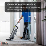 Karcher CV 30/2 Bp Pack Cordless Upright Vacuum
