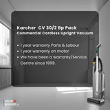 Karcher CV 30/2 Bp Pack Cordless Upright Vacuum