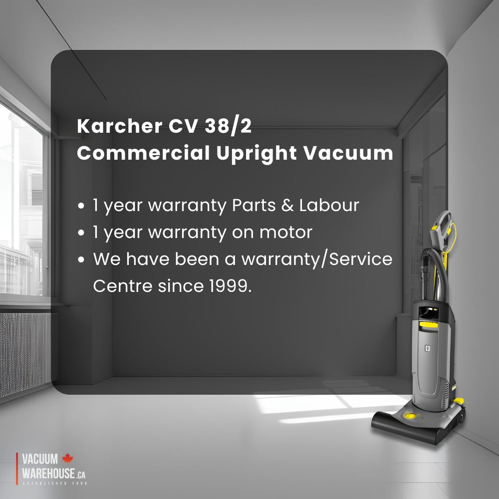 Karcher CV 38/2 Comemrcial Upright Vacuum Cleaner