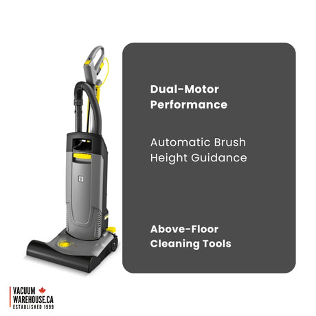 Karcher CV 38/2 Comemrcial Upright Vacuum Cleaner