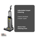 Karcher CV 38/1 Comemrcial Upright Vacuum Cleaner