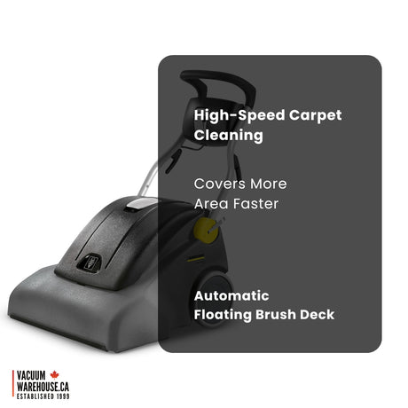 Karcher CV 66/2 Wide-Area Commercial Upright Vacuum Cleaner