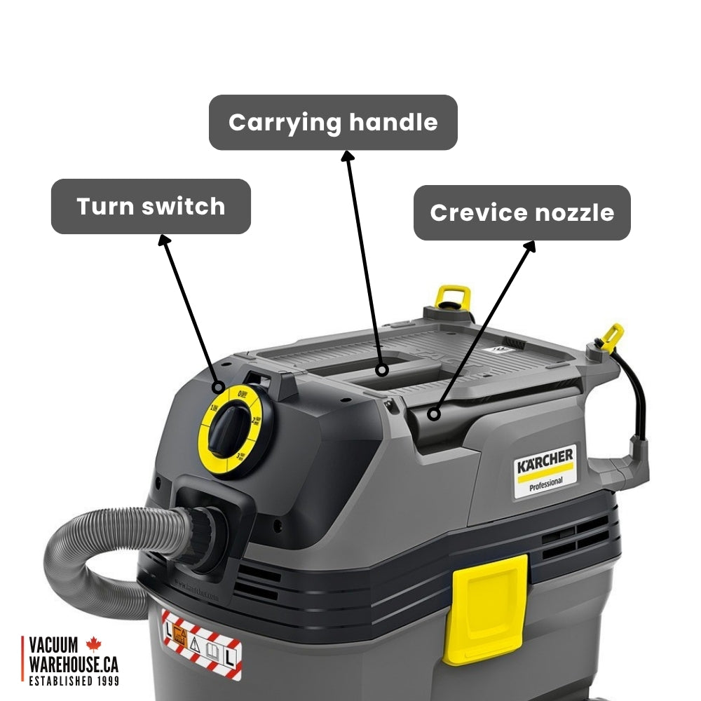 Karcher NT 30/1 Tact L Wet and Dry Vacuum Cleaner