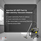 Karcher NT 40/1 Tact te Wet and Dry Vacuum Cleaner