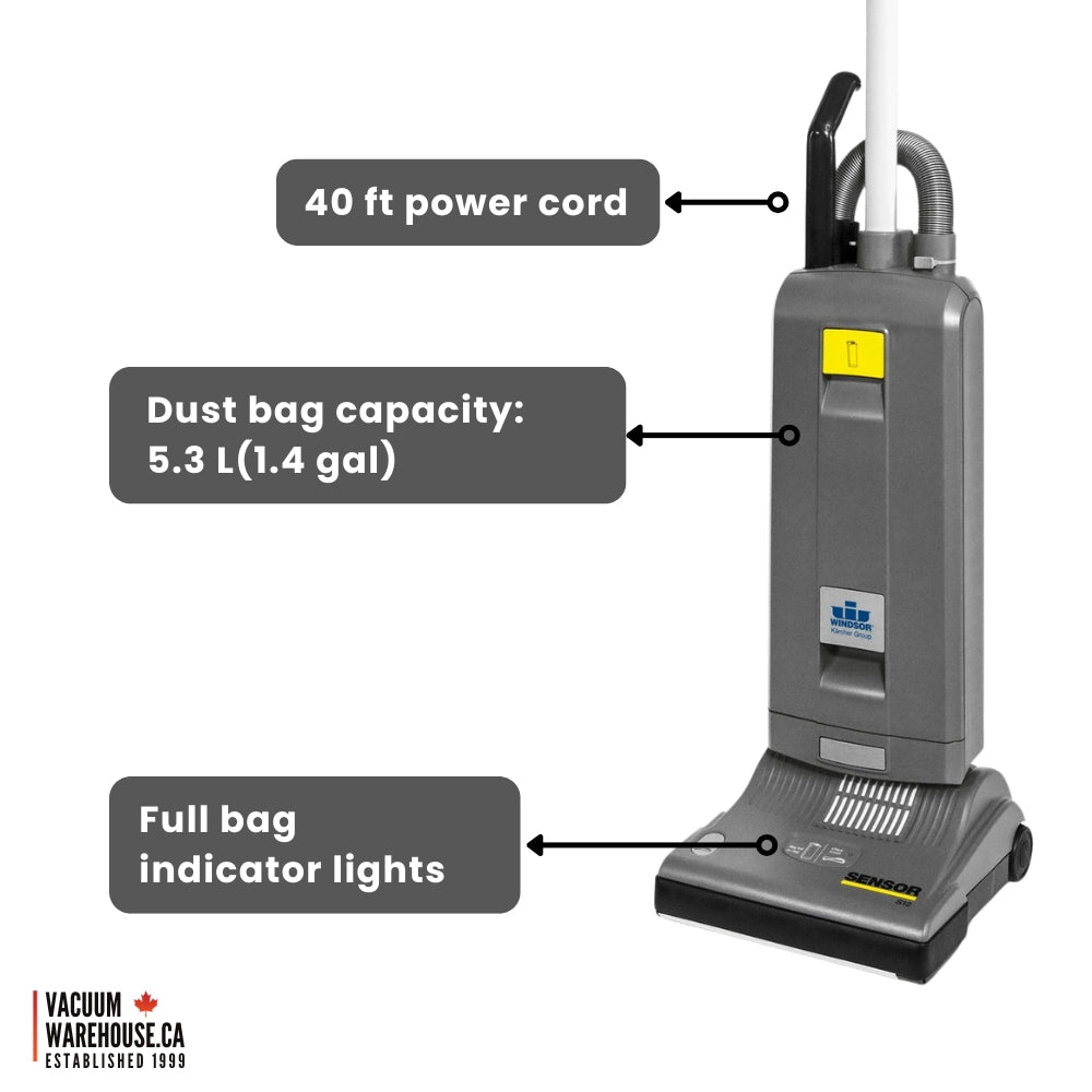 Karcher Sensor S15 Commercial Upright Vacuum Cleaner
