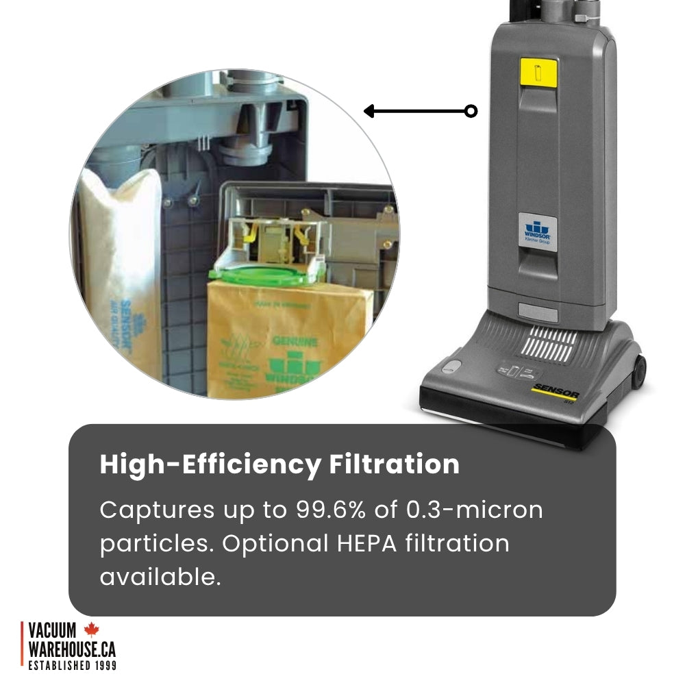 Karcher Sensor S15 Commercial Upright Vacuum Cleaner