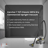 Karcher T 11/1 Classic HEPA Dry Vacuum Cleaner